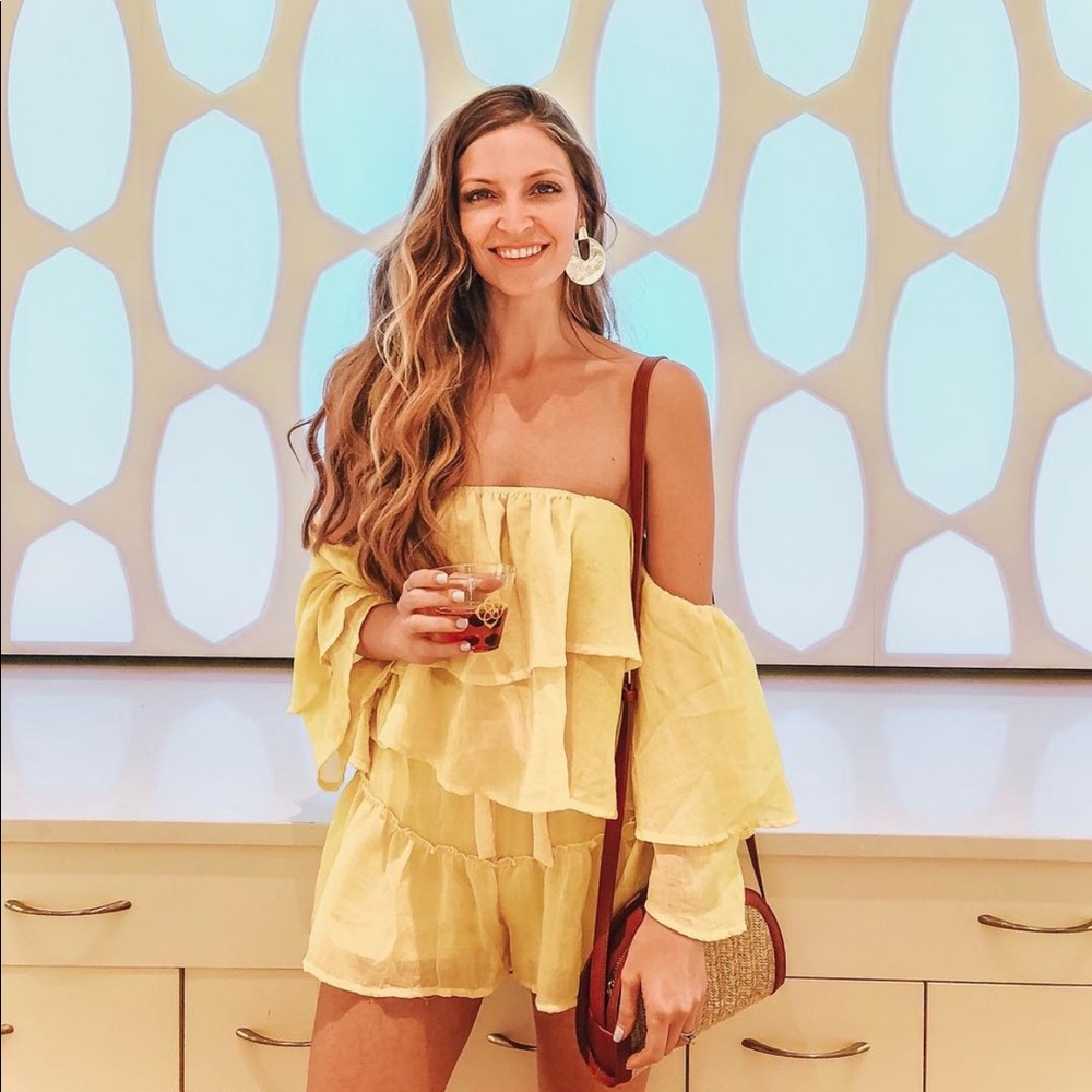 Yellow Ruffle Summer Set- Small - Picture 2 of 9